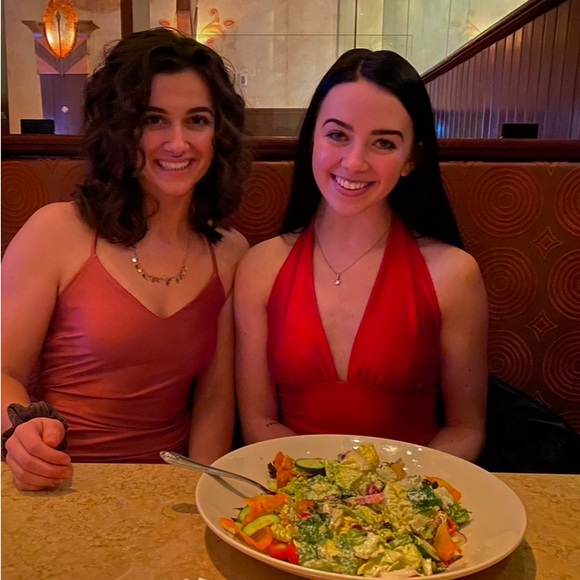 Red Mini Dress - Picture 7 of 8